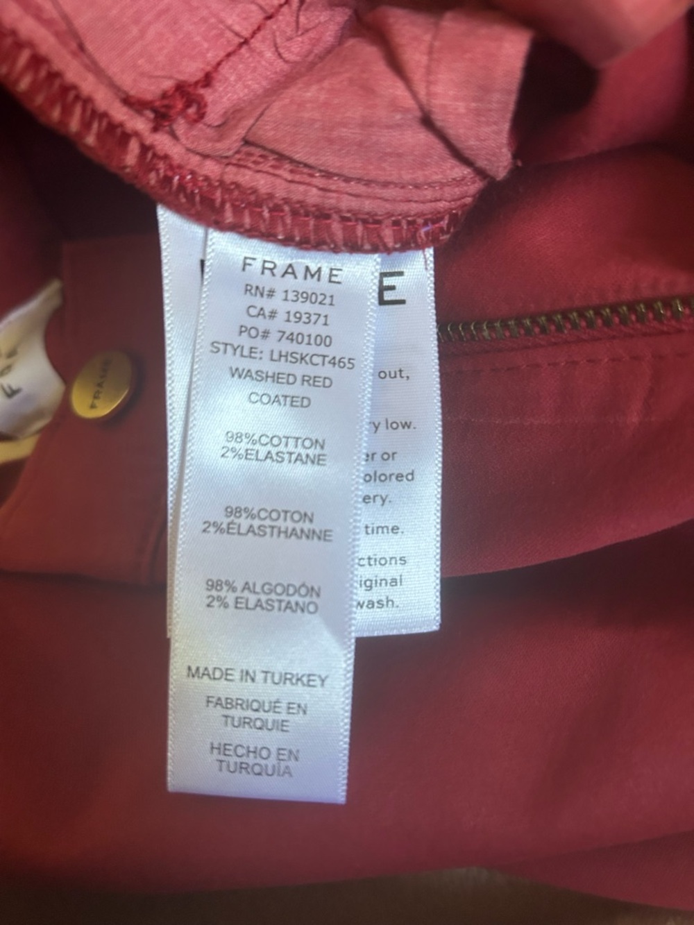 FRAME Le High Skinny Women’s Pants - Picture 4 of 9